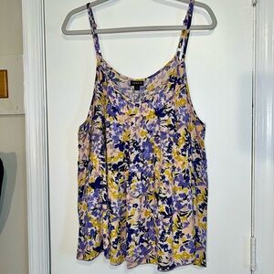 Torrid Floral Peplum Cami